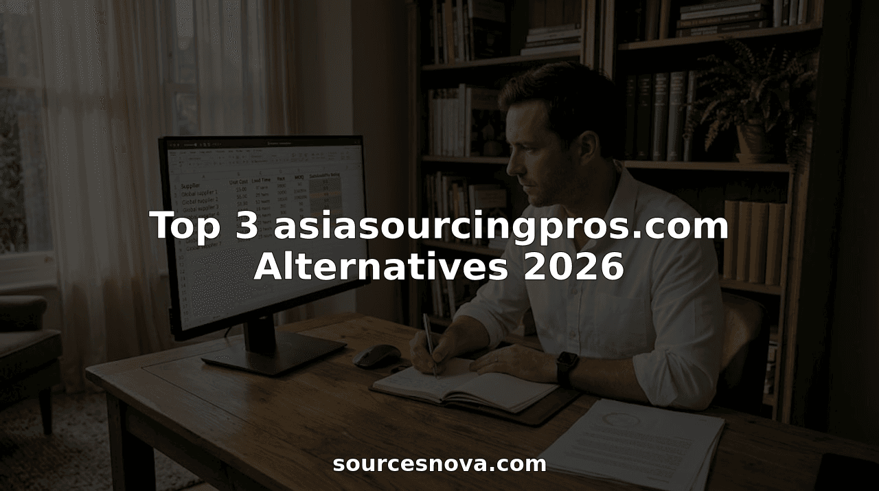 Top 3 asiasourcingpros.com Alternatives 2026