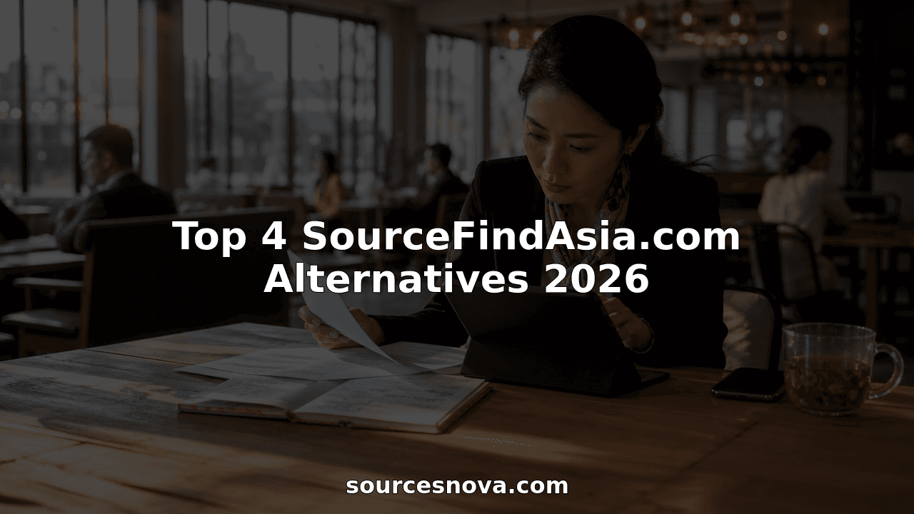 Top 4 SourceFindAsia.com Alternatives 2026