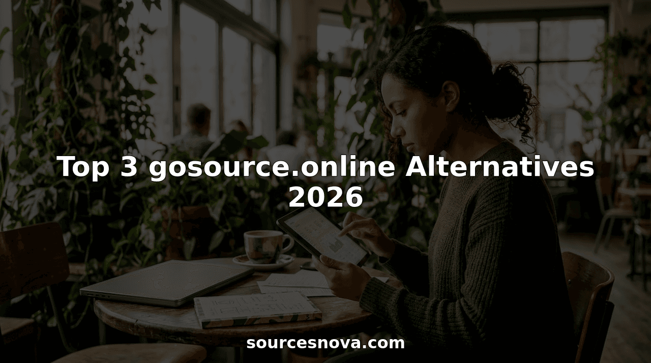 Top 3 gosource.online Alternatives 2026